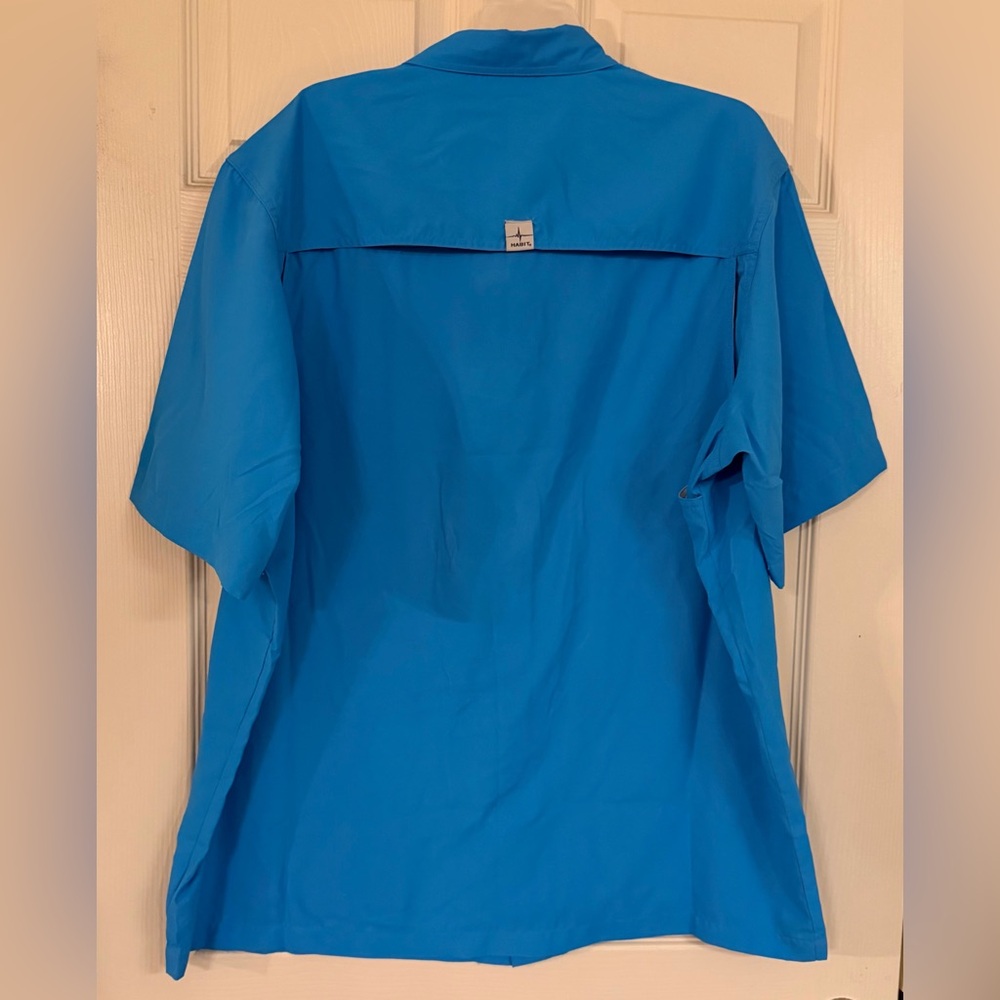 NWT HABIT Short Sleeve Springs UPF Quick Dry River Shirt Outdoor Camping Size XL - Picture 8 of 9